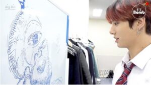 BTSジョングクの絵が天才的！メンバーを描いたイラストもグッズ化！